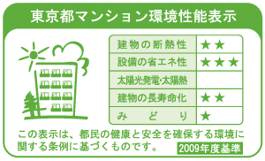 東京都マンション　環境性能評価